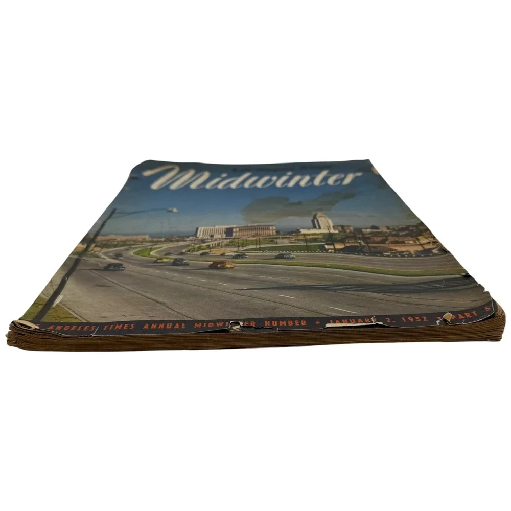 Los Angeles Times 1952‎ Midwinter Annual Magazine Part 5 California History VTG